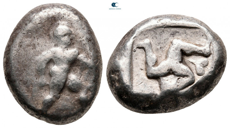 Pamphylia. Aspendos circa 465-430 BC. 
Stater AR

20 mm, 10,83 g



very ...