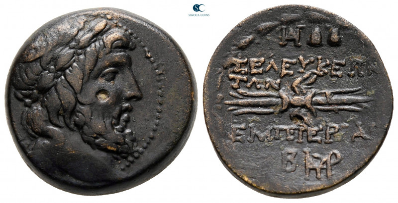 Seleucis and Pieria. Seleukeia Pieria circa 100-0 BC. 
Bronze Æ

20 mm, 8,27 ...