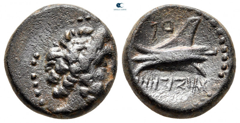 Phoenicia. Arados circa 137-51 BC. 
Bronze Æ

15 mm, 3,74 g



nearly ver...