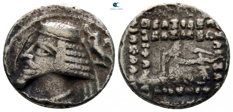 Kings of Parthia. Laodikeia. Phraates IV 38-2 BC. 
Drachm AR

16 mm, 2,65 g
...