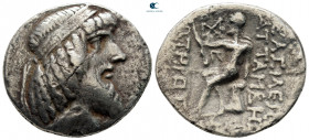 Kings of Characene. Charax-Spasinu. Attambelos I 47-25 BC. Tetradrachm AR