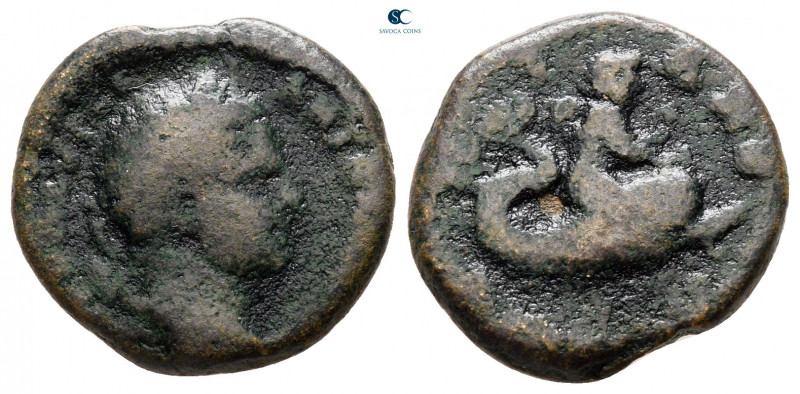 Thrace. Hadrianopolis. Caracalla AD 198-217. 
Bronze Æ

15 mm, 3,10 g



...
