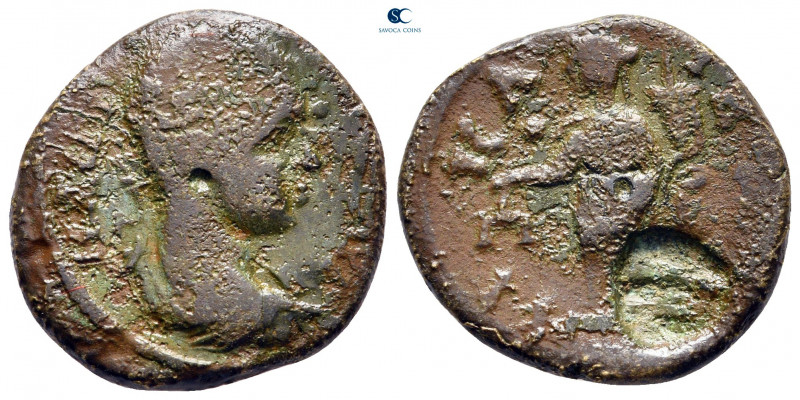 Bithynia. Nikaia. Caracalla AD 198-217. 
Bronze Æ

22 mm, 5,42 g



nearl...