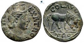 Troas. Alexandreia. Pseudo-autonomous issue, caesarean era AD 128-129. Bronze Æ