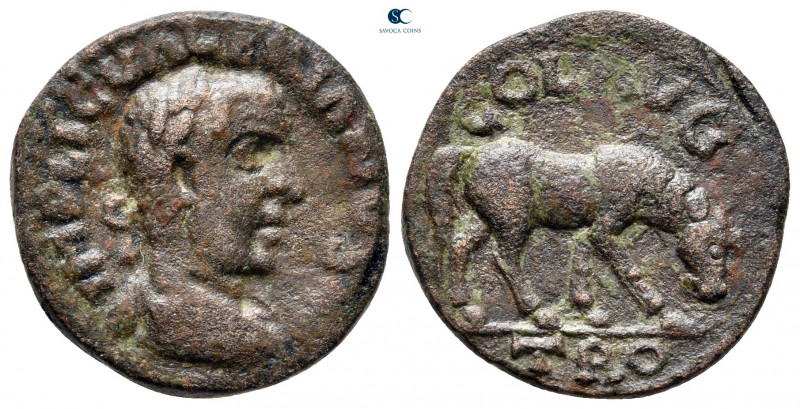Troas. Alexandreia. Valerian I AD 253-260. 
Bronze Æ

20 mm, 4,53 g



ne...