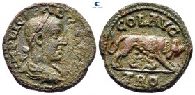 Troas. Alexandreia. Valerian I AD 253-260. Bronze Æ