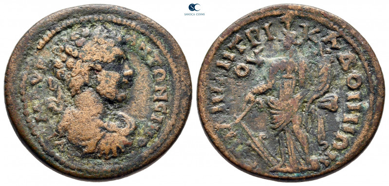 Phrygia. Cadi. Caracalla AD 198-217. 
Bronze Æ

26 mm, 10,37 g



nearly ...