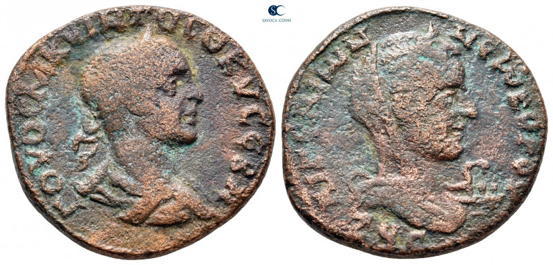 Cilicia. Aigeai. Volusian AD 251-253. 
Bronze Æ

25 mm, 14,28 g



very f...