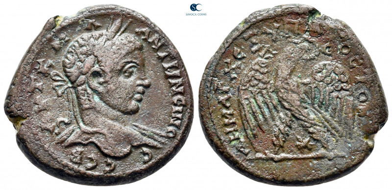 Seleucis and Pieria. Antioch. Elagabal AD 218-222. 
Billon-Tetradrachm

26 mm...