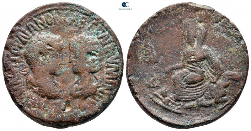 Mesopotamia. Singara. Gordian III and Tranquillina AD 238-244. 
Bronze Æ

32 ...