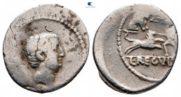 L. Livineius Regulus 42 BC. Rome. Denarius AR