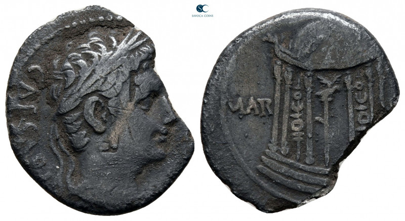 Augustus 27 BC-AD 14. Colonia Patricia
Denarius AR

19 mm, 3,10 g



very...