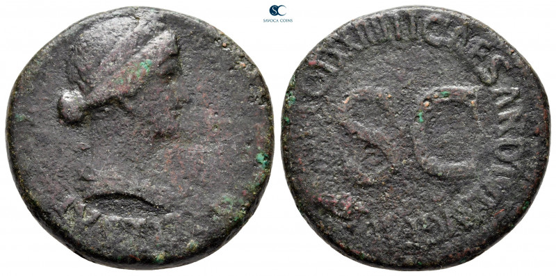 Livia, wife of Augustus AD 14-29. Rome
Dupondius Æ

27 mm, 13,79 g



fin...