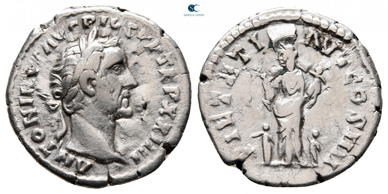 Antoninus Pius AD 138-161. Rome
Denarius AR

18 mm, 2,80 g



nearly very...