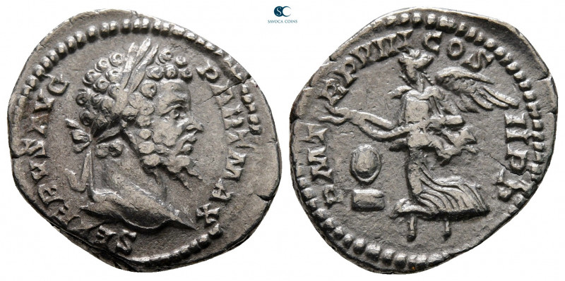 Septimius Severus AD 193-211. Rome
Denarius AR

18 mm, 2,66 g



very fin...