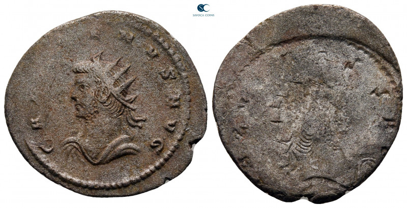 Gallienus AD 253-268. Antioch
Brokate Antoninianus

21 mm, 3,04 g



very...