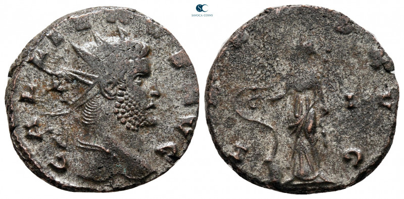 Gallienus AD 253-268. Siscia
Antoninianus Æ silvered

18 mm, 3,79 g



ve...