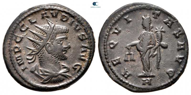 Claudius II (Gothicus) AD 268-270. Antioch
Antoninianus Æ

20 mm, 3,72 g

...