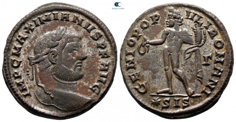 Maximianus Herculius AD 286-305. Siscia
Follis Æ

27 mm, 10,01 g



very ...