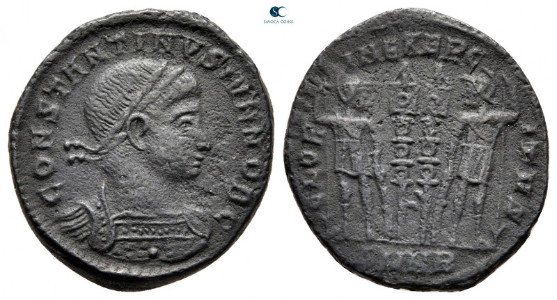 Constantine II, as Caesar AD 317-337. Nicomedia
Follis Æ

18 mm, 2,74 g


...