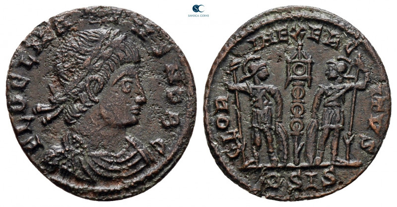 Delmatius, as Caesar AD 335-337. Siscia
Follis Æ

17 mm, 1,58 g



nearly...