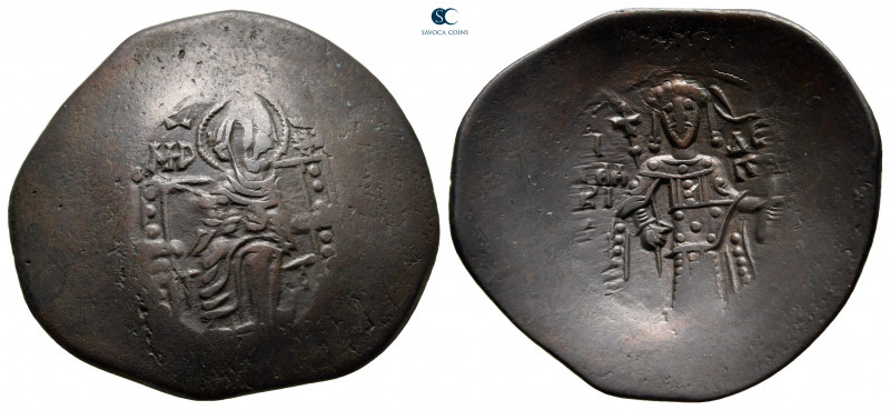 Isaac II Angelos AD 1185-1195. Constantinople
Trachy Æ

27 mm, 4,44 g



...