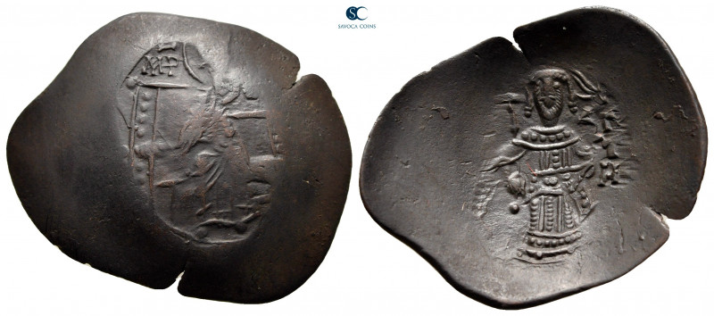 Isaac II Angelos AD 1185-1195. Constantinople
Trachy Æ

23 mm, 2,66 g



...