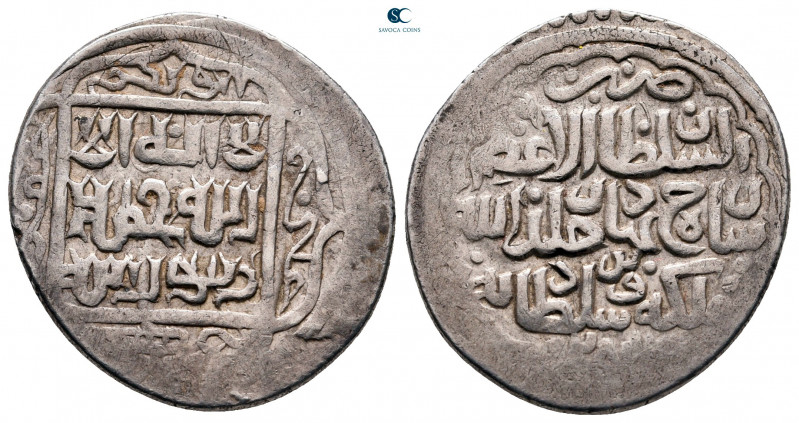 Timurid. Yazd. Shahrukh AH 807-850. Dated 828 AH
Dirham AR

23 mm, 5,17 g

...