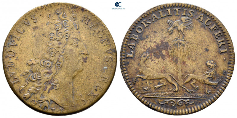 France. Louis XIV 'the Sun King' AD 1643-1715.
Jeton CU

27 mm, 5,19 g


...