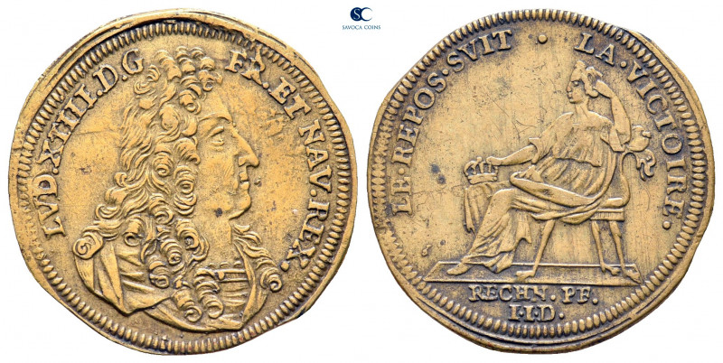 France. Louis XIV 'the Sun King' AD 1643-1715.
Jeton CU

23 mm, 1,52 g


...