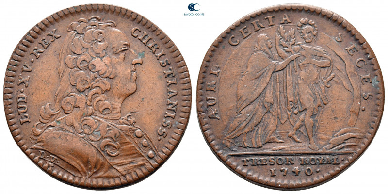 France. Louis XV AD 1715-1774.
Jeton CU

29 mm, 7,06 g



nearly extremel...