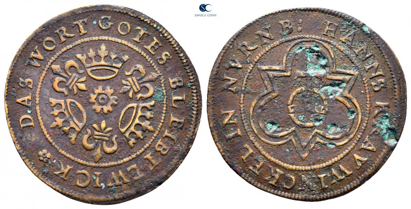 Germany. Nürnberg. Hans Krauwinkel, Meister AD 1586-1625.
Rechenpfennig Æ

25...