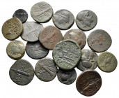 Lot of ca. 18 greek bronze coins / SOLD AS SEEN, NO RETURN!
nearly very fine