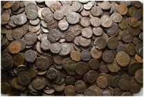 Lot of ca. 1000 late roman bronze coins / SOLD AS SEEN, NO RETURN!
very fine