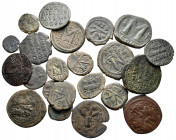 Lot of ca. 22 byzantine bronze coins / SOLD AS SEEN, NO RETURN!very fine