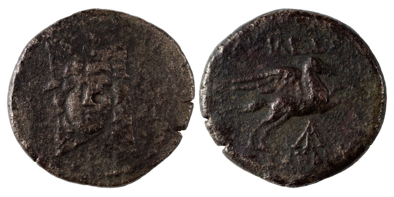 SELEUKID KINGS OF SYRIA. Alexander I Balas, 152-145 BC. Ae (bronze, 1.91 gm 13 m...