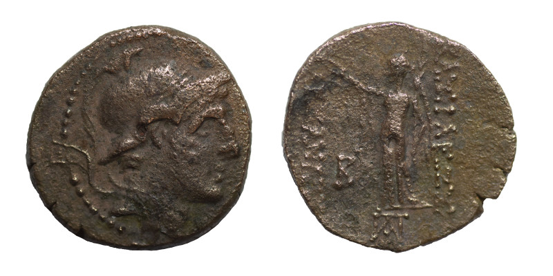 SELEUKID KINGS OF SYRIA. Alexander I Balas, 152-145 BC. Ae (bronze, 5.25 g, 18 m...