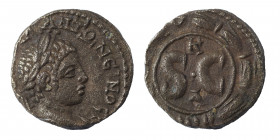 SYRIA, Seleucis and Pieria. Antioch. Elagabalus, 218-222. As (bronze, 3.87 g, 15 mm). Laureate bust right, slight drapery on far shoulder / S C; K abo...