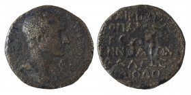 CILICIA. Olba. Ajax, High Priest and Toparch, ca. 10-16 AD. Ae (bronze, 7.49 g, 20 mm). Draped bust of Ajax right, wearing cap. Rev. ΑΡΧΙΕΡΕΩΣ ΤΟΠΑΡΧΟ...