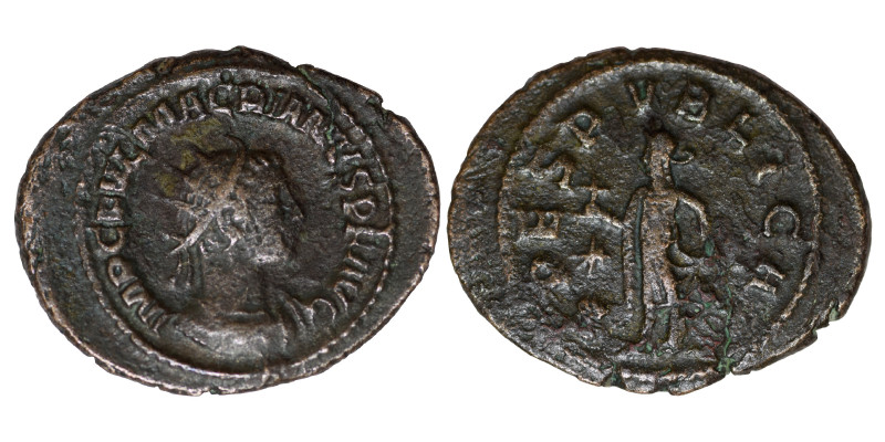 Macrianus, usurper, 260-261. Antoninianus (billon, 4.39, 25 mm), Samosata. IMP C...