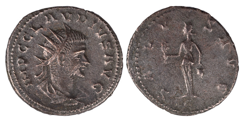 Claudius II Gothicus, 268-270. Antoninianus (silvered bronze, 3.17 g, 20 mm) Ant...