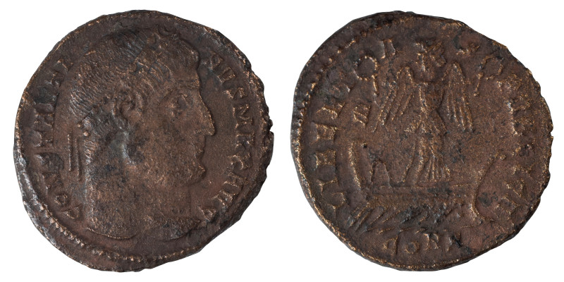 Constantine I, 307/310-337. Follis (bronze, 2.70 g, 19 mm), Constantinople, AD 3...