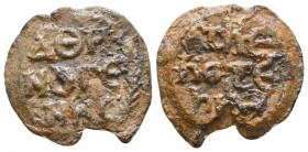 Byzantine Lead Seals, 7th - 13th Centuries
Reference:
Condition: Very Fine

Weight: 10,5 gr
Diameter: 23,3 mm