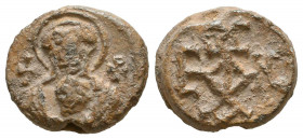 Byzantine Lead Seals, 7th - 13th Centuries
Reference:
Condition: Very Fine

Weight: 9,3 gr
Diameter: 19,8 mm