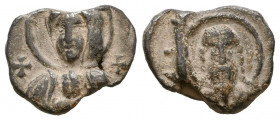 Byzantine Lead Seals, 7th - 13th Centuries
Reference:
Condition: Very Fine

Weight: 5 gr
Diameter: 20,5 mm