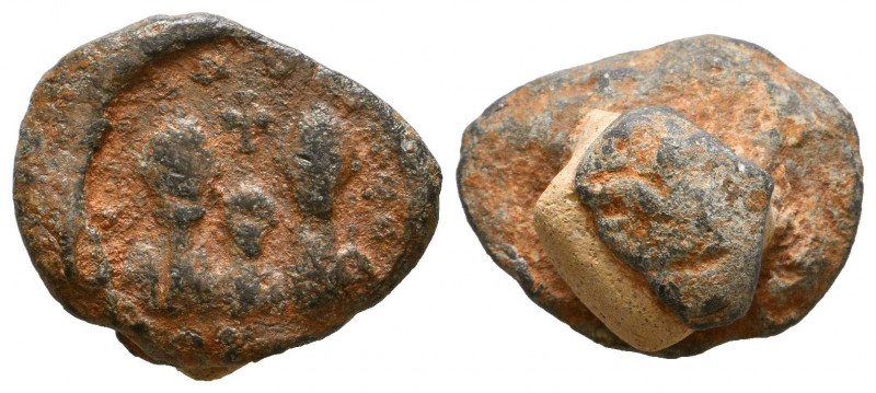 Very RARE Lead Seals of Theodosius II, Honorius and Arcadius 4th - 6thth Centuri...