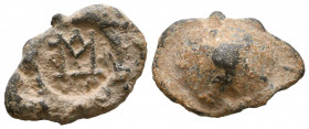 Byzantine Lead Seals, 7th - 13th Centuries
Reference:
Condition: Very Fine

Weight: 10,8 gr
Diameter: 27,6 mm