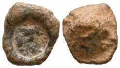 Greek Lead Seals, 
Reference:
Condition: Very Fine

Weight: 9,4 gr
Diameter: 21,7 mm