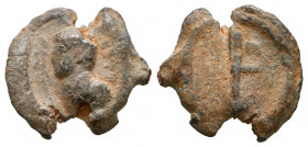 Roman Empire Lead Seals, 
Reference:
Condition: Very Fine

Weight: 7,5 gr
Diameter: 21,9 mm