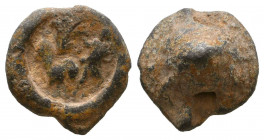 Greek Lead Seals, 
Reference:
Condition: Very Fine

Weight: 9,2 gr
Diameter: 17,5 mm